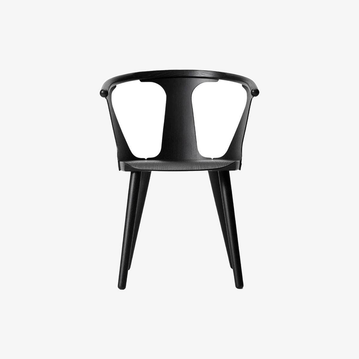 In Between Chair SK1 Black Lacquered Oak