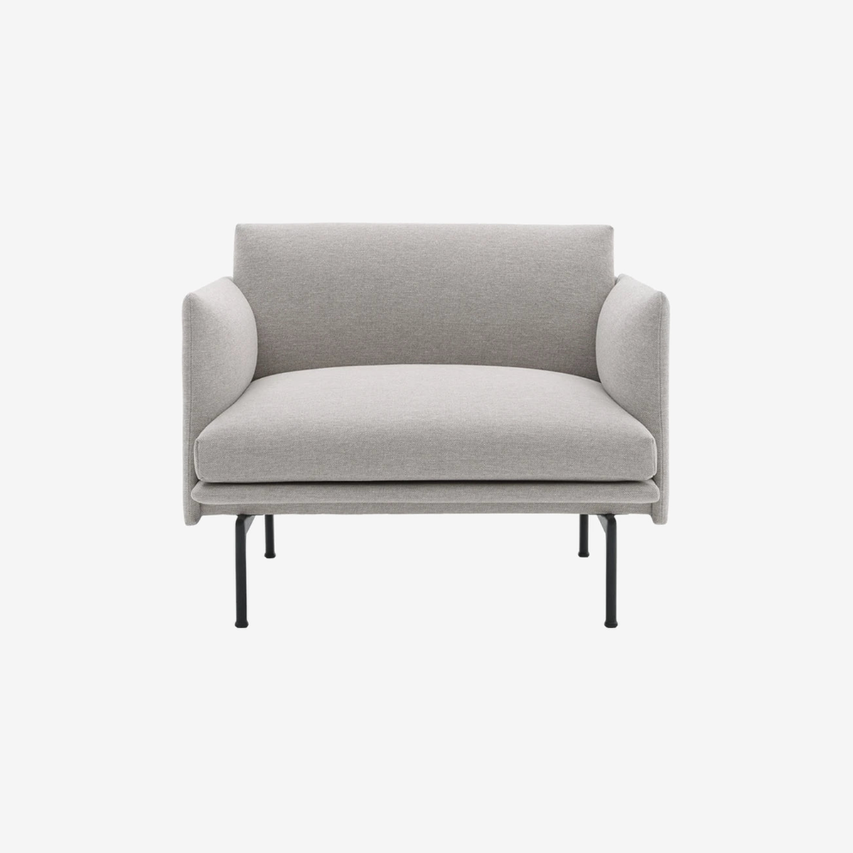 OUTLINE Chair Clay 12/Black