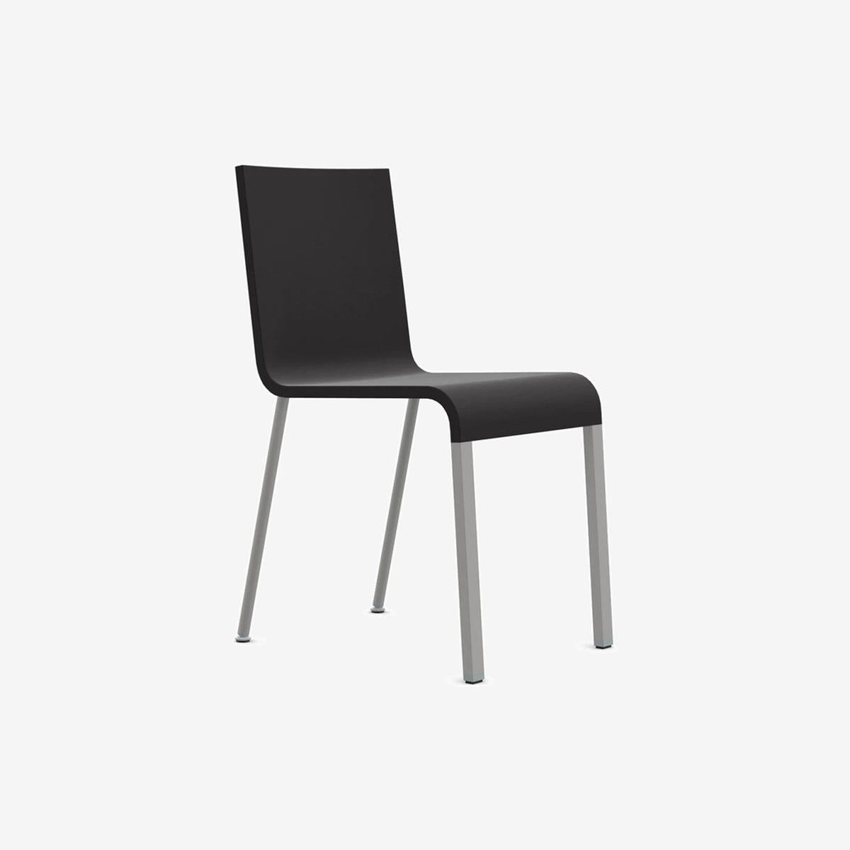 MVS 03 Non-Stackable Basic Dark-Silver Smooth