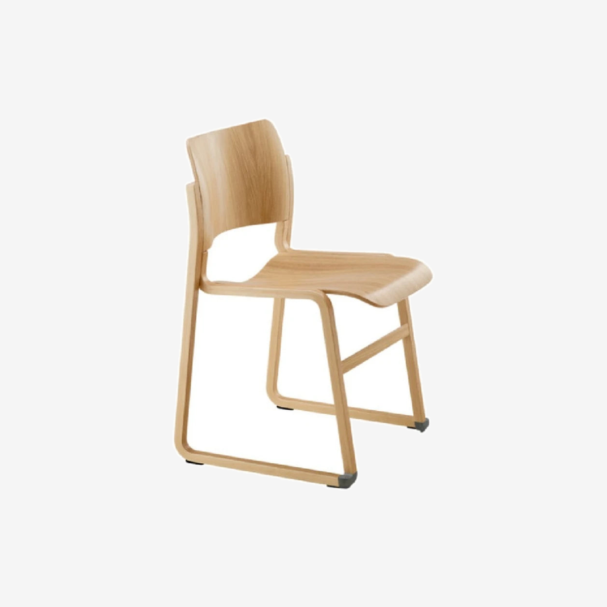 40/4 Side Chair Oak Veneer Wood