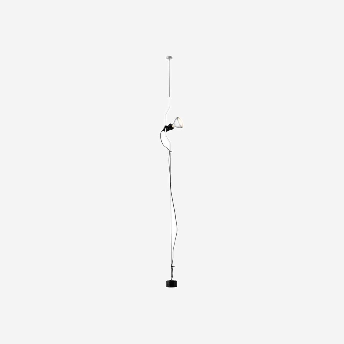 Parentesi Floor Lamp White
