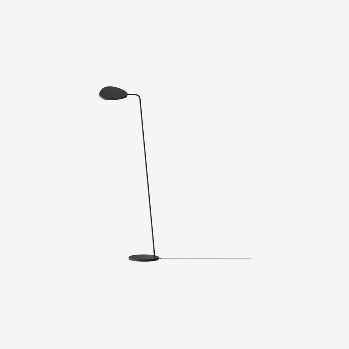 Leaf Floor Lamp Black