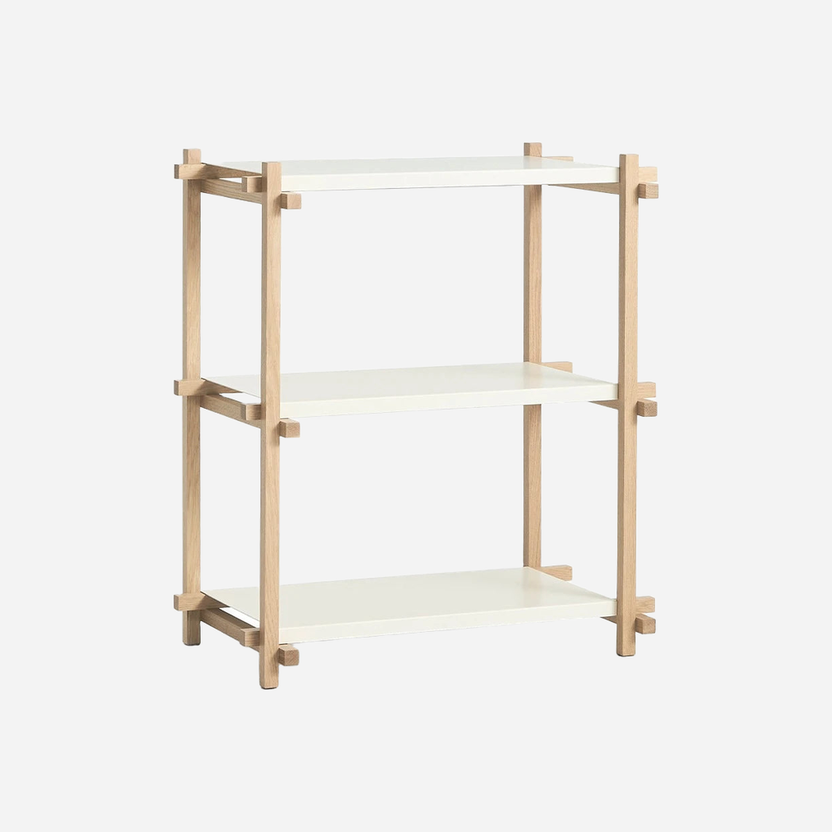 Woody Column Low 2.0 Almond White