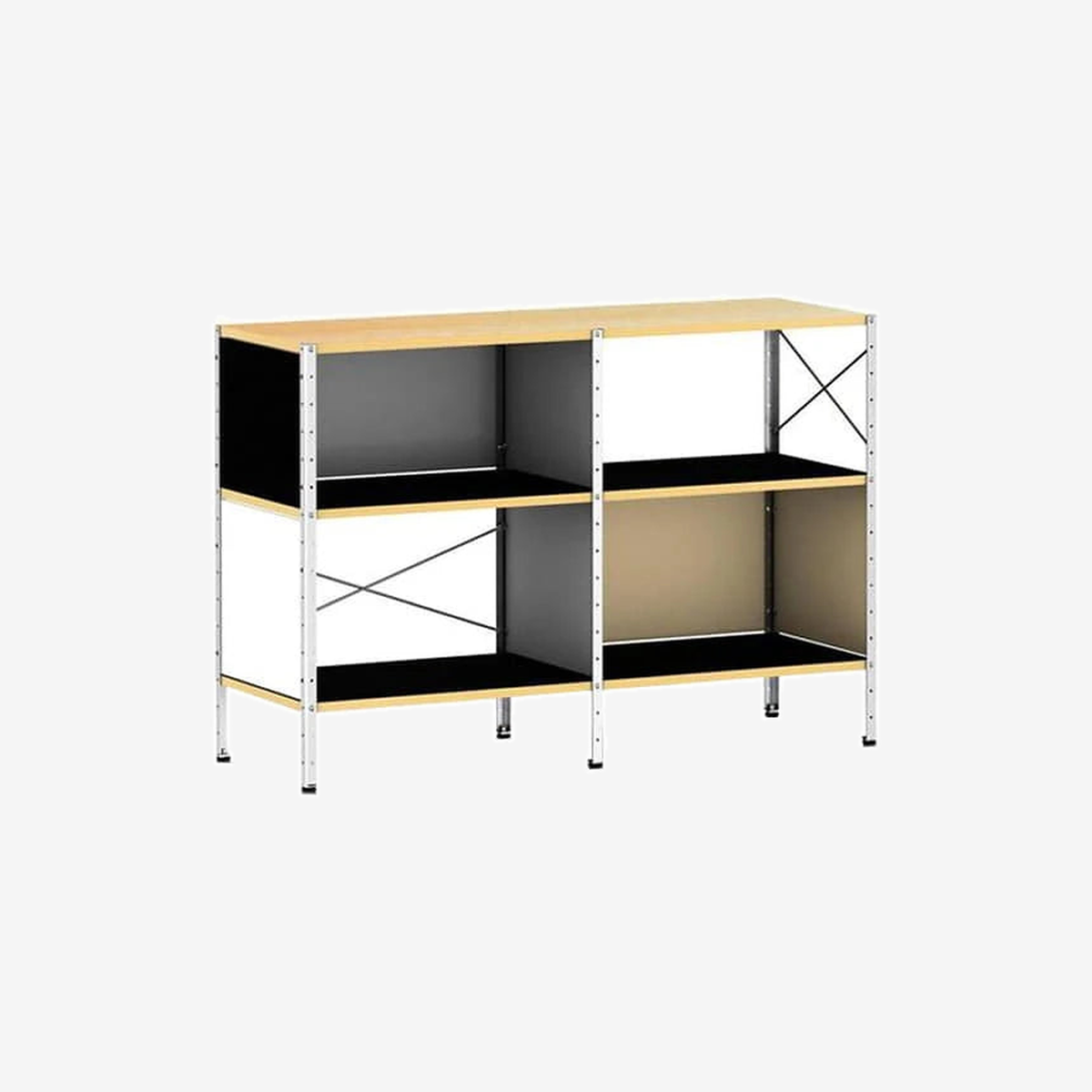 Eames Storage Unit 2 x 2 (Natural / Zinc)