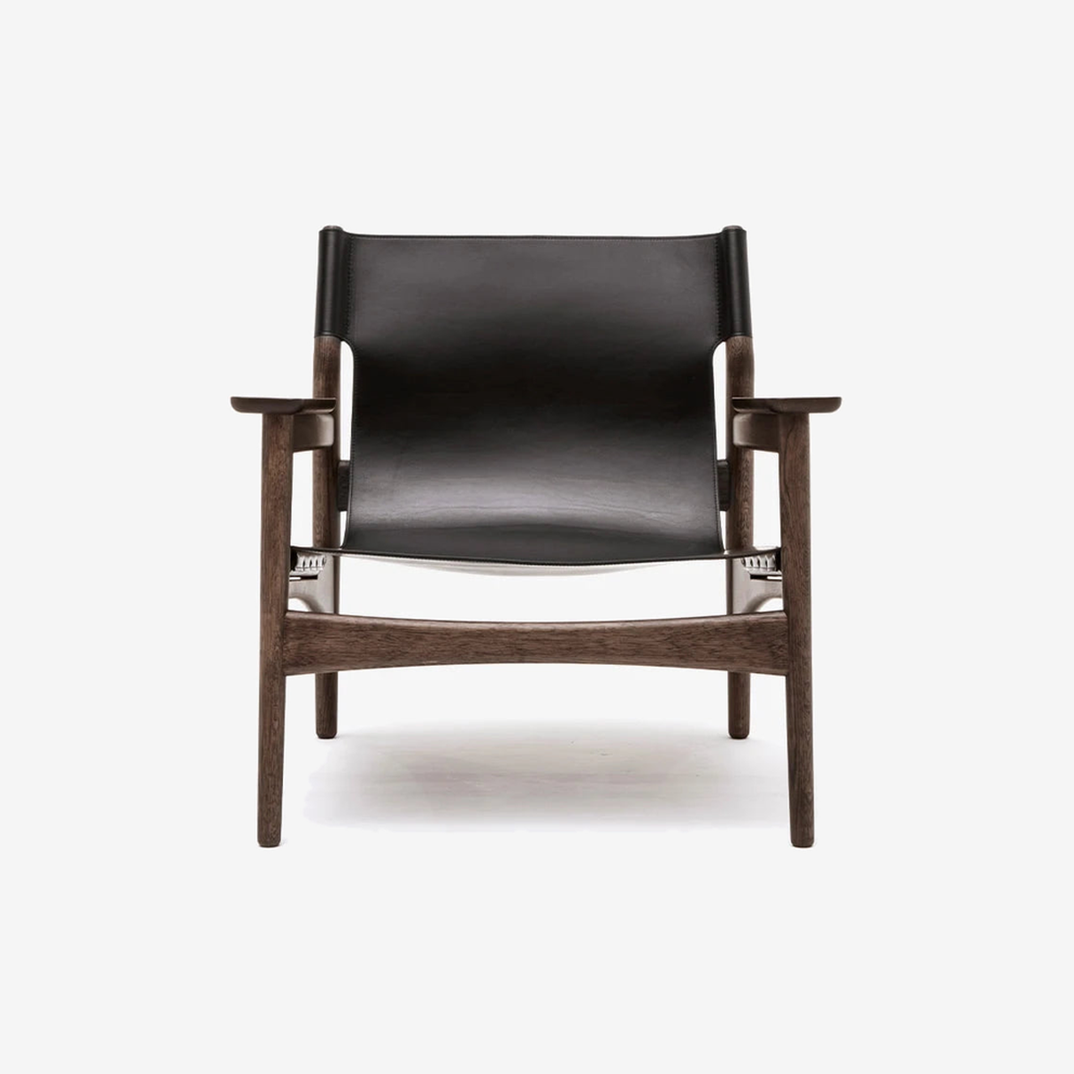 N-LC02 Chair Leather/Smoked Oak