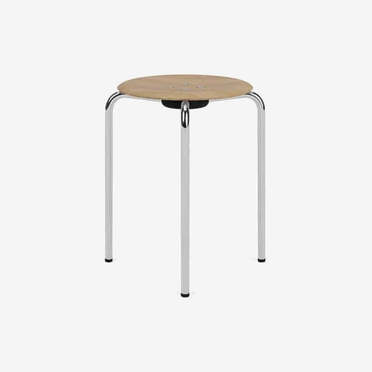 Kevi 2051 Stool Chrome/Oak
