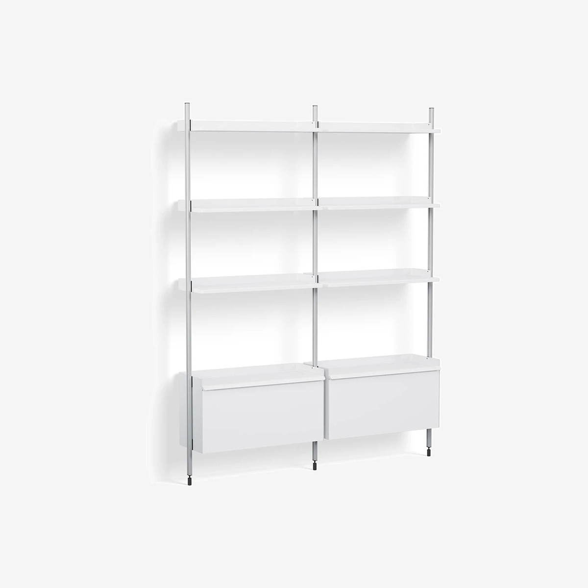 Pier System 132-2 Columns White-Clear