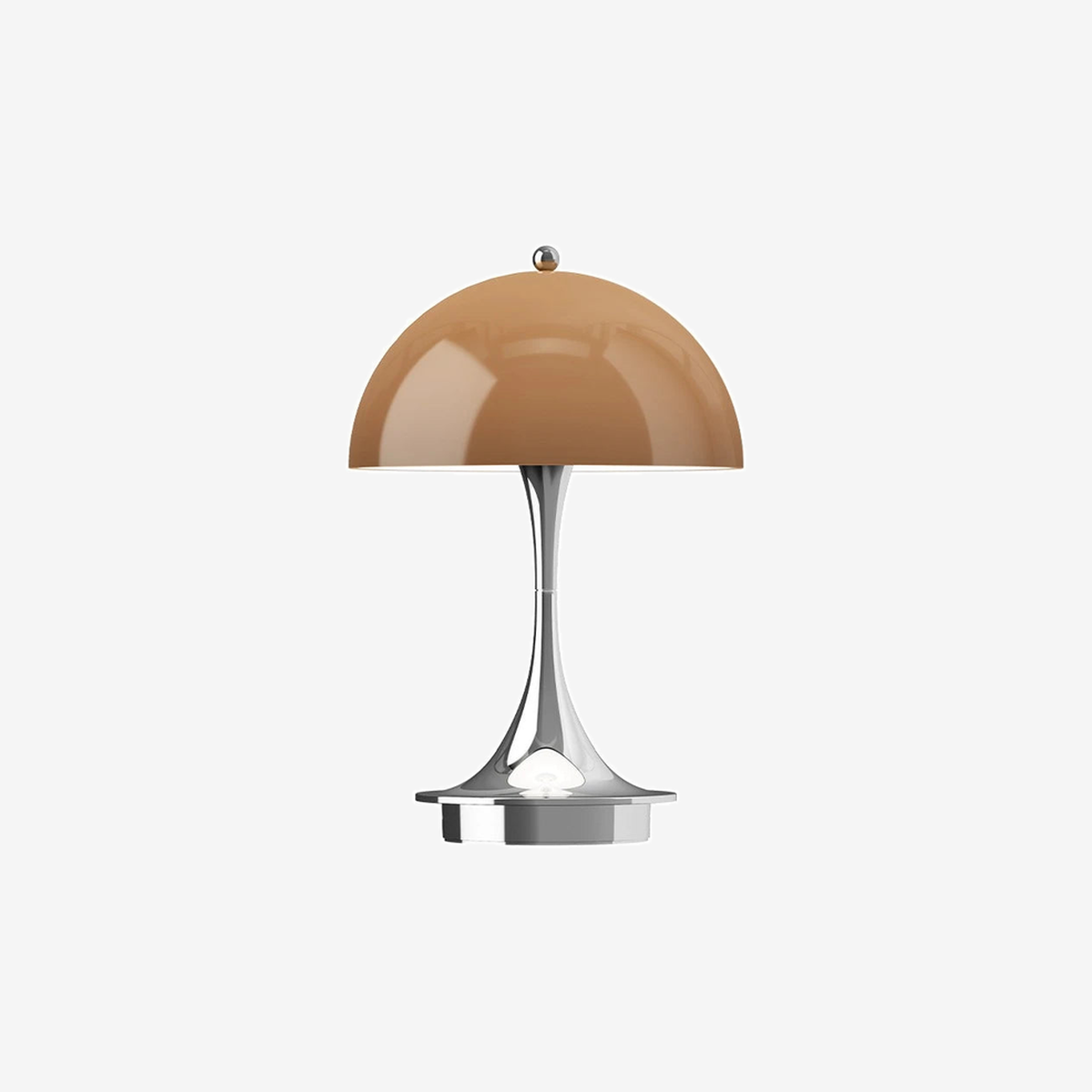 Panthella 160 Portable v3 Chrome Opal Brown