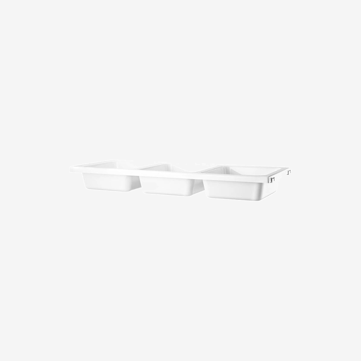 String System Bowl Shelf White