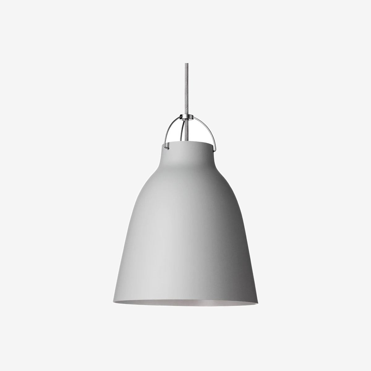 Caravaggio Pendant Matt Grey 25
