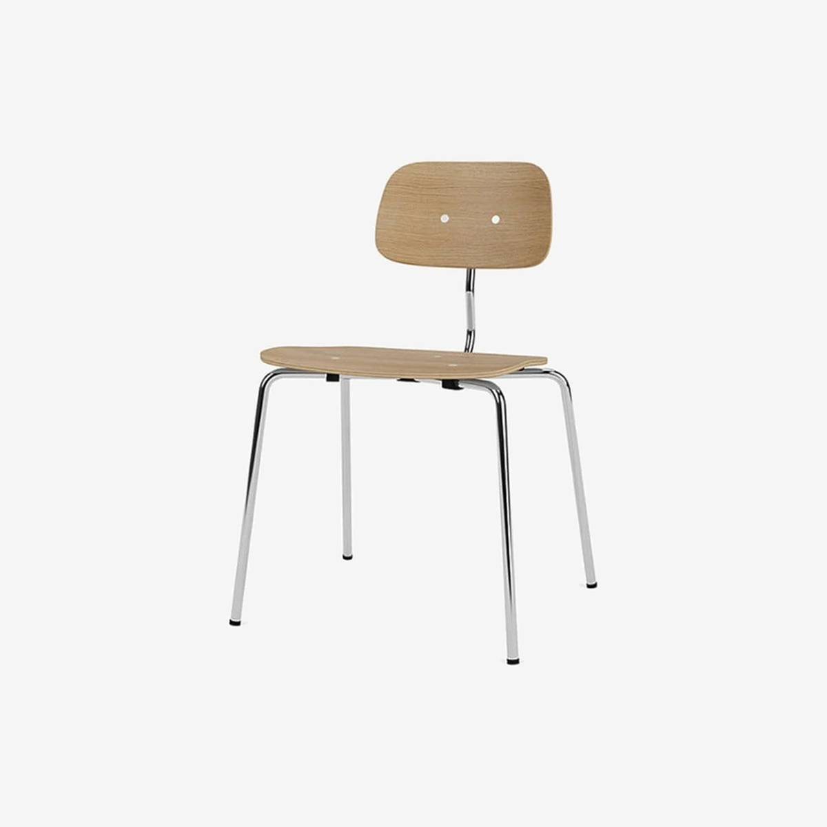 Kevi 2060 Chair Chrome/Oak
