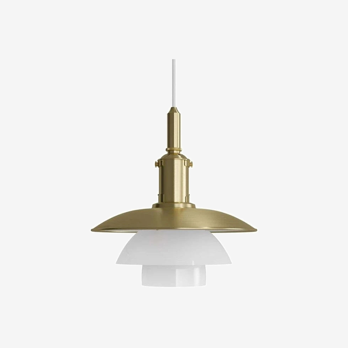 PH 3/3 Pendant Limited Edition Brass Glass