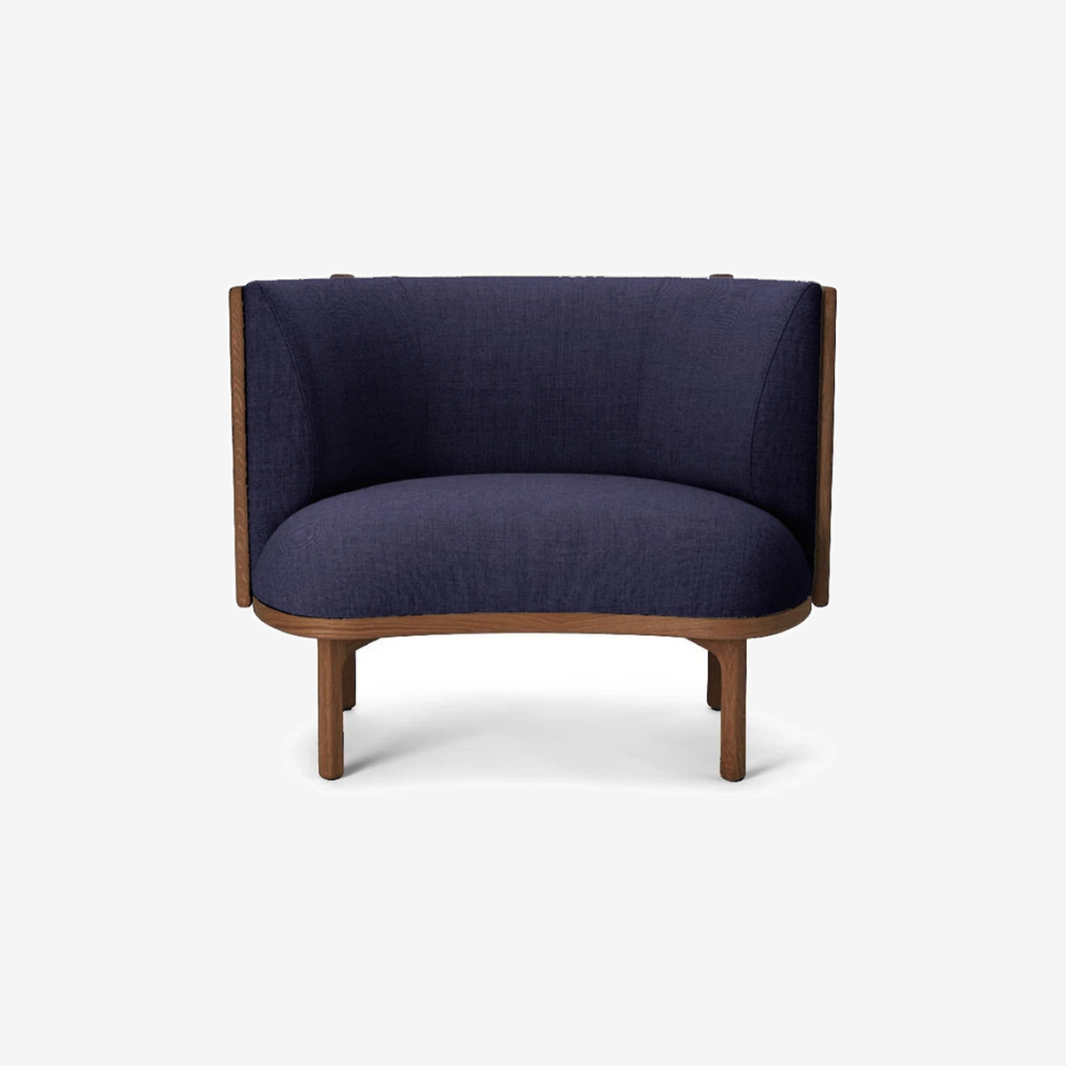 RF1904 Walnut Oil Purple Green Lounge Chair