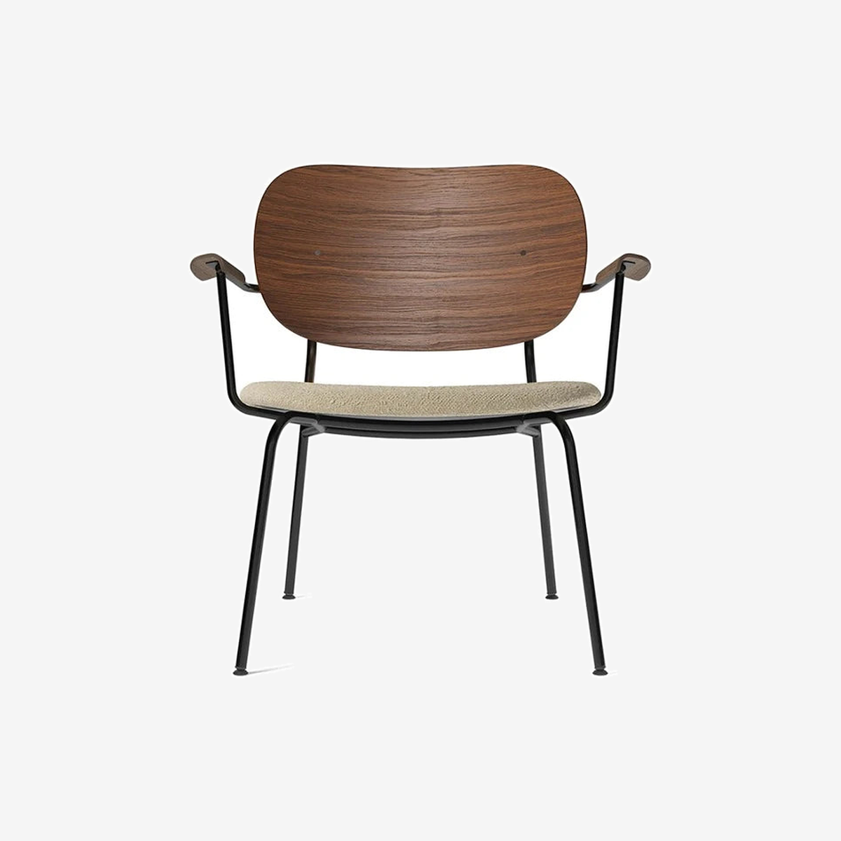 Co Lounge Chair Black/Dark Oak/Moss019