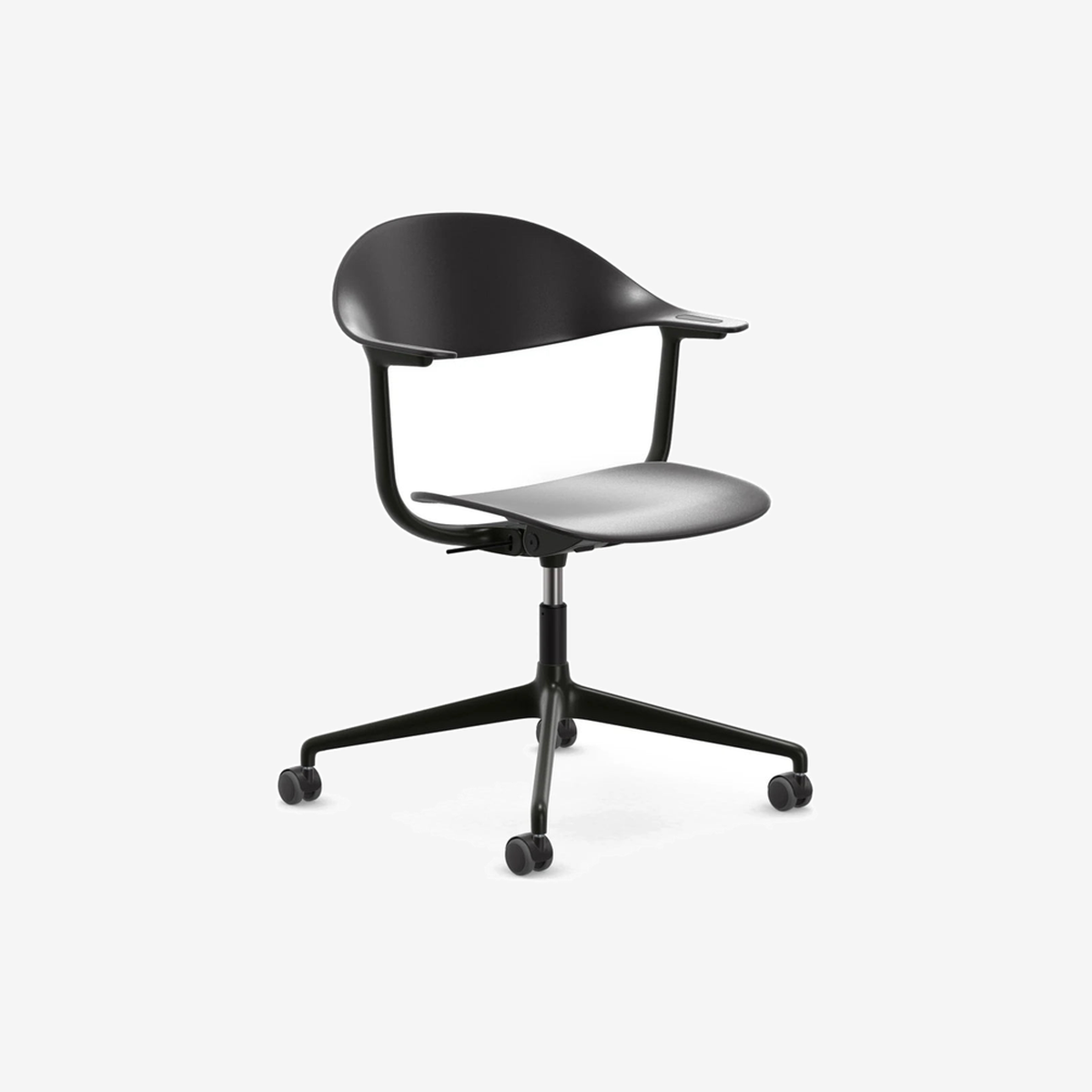 Mynt Plastic Seat Dark Re Base Deep Black
