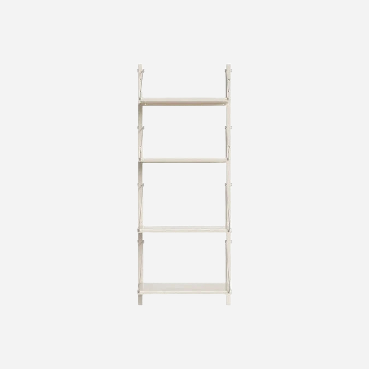 Shelf Library Single Section H1084 W40 Warm White