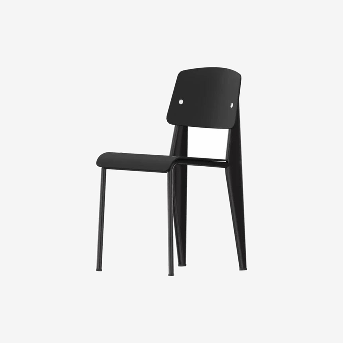 Standard SP Shell Deep Black Frame Deep Black Dining Chair
