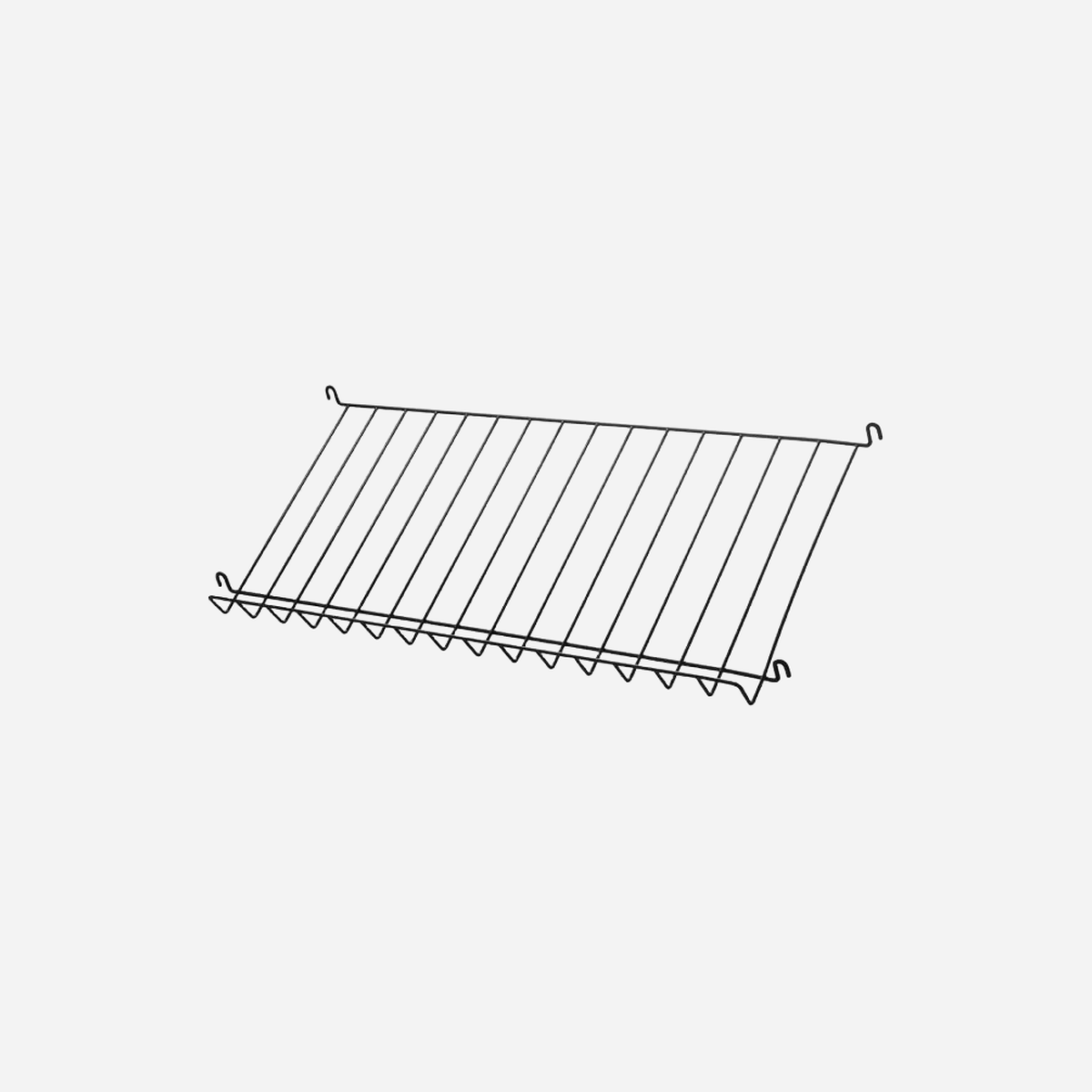 Magazine Shelf Steel Black