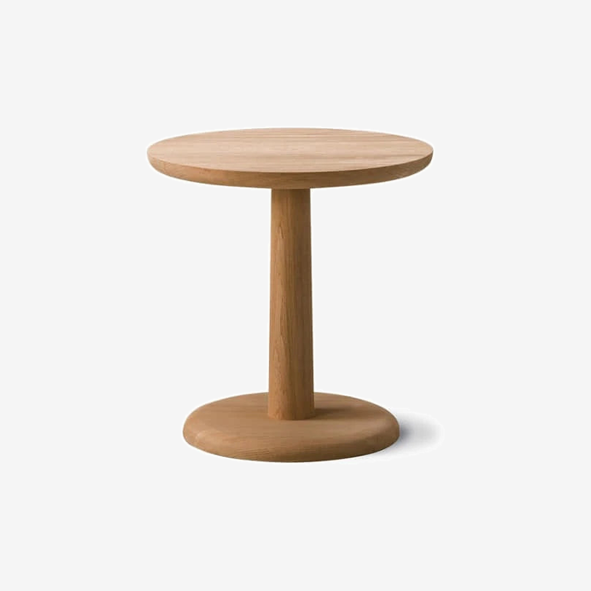Pon Side Table 1290 dia.45 Oak Oil