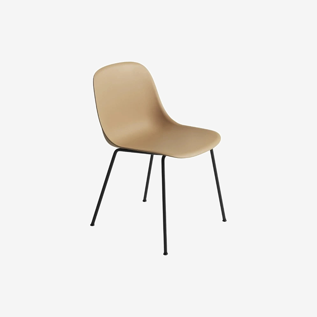 Fiber Chair Tube Black/Ochre