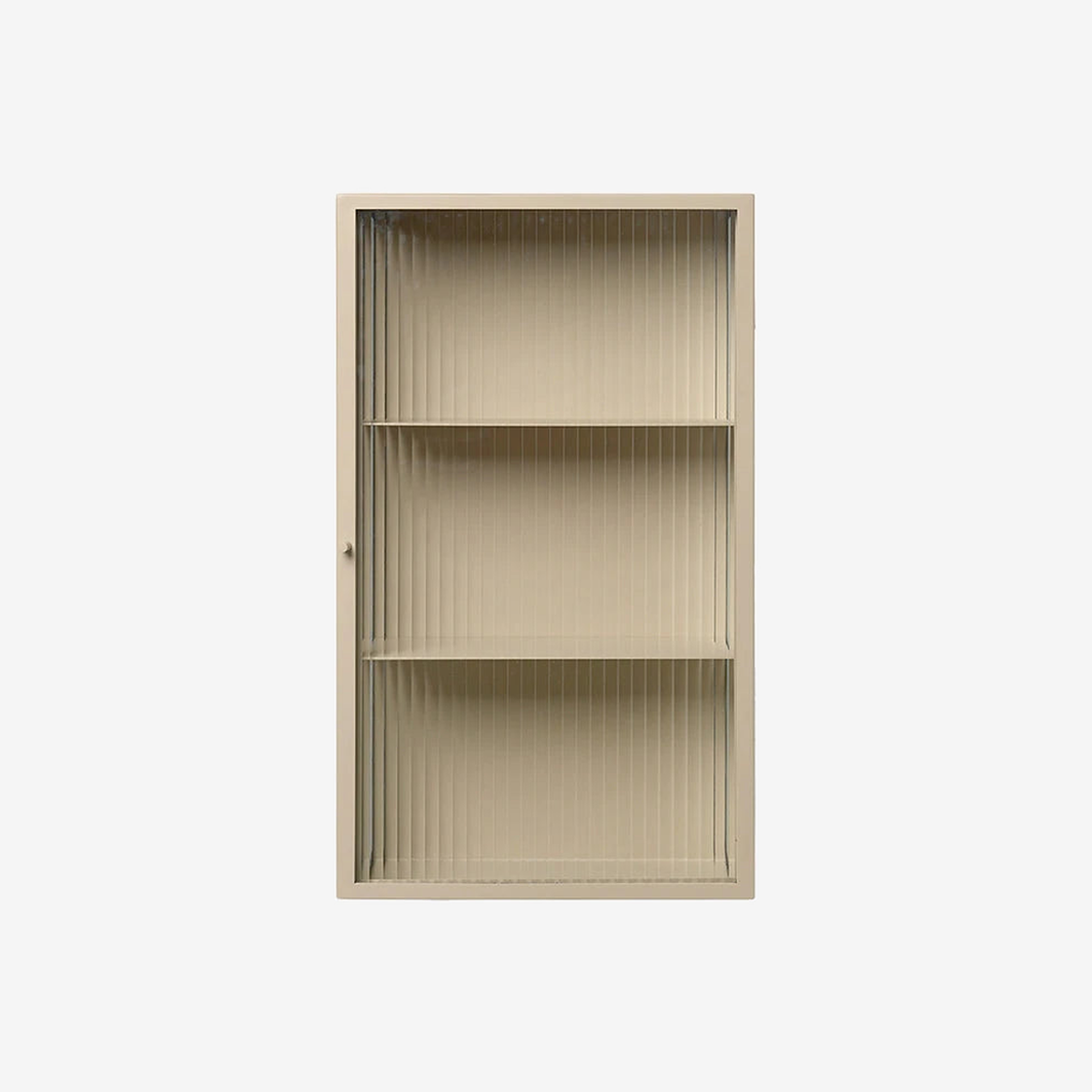 Haze Wall Cabine Reeded Glass Cashmere