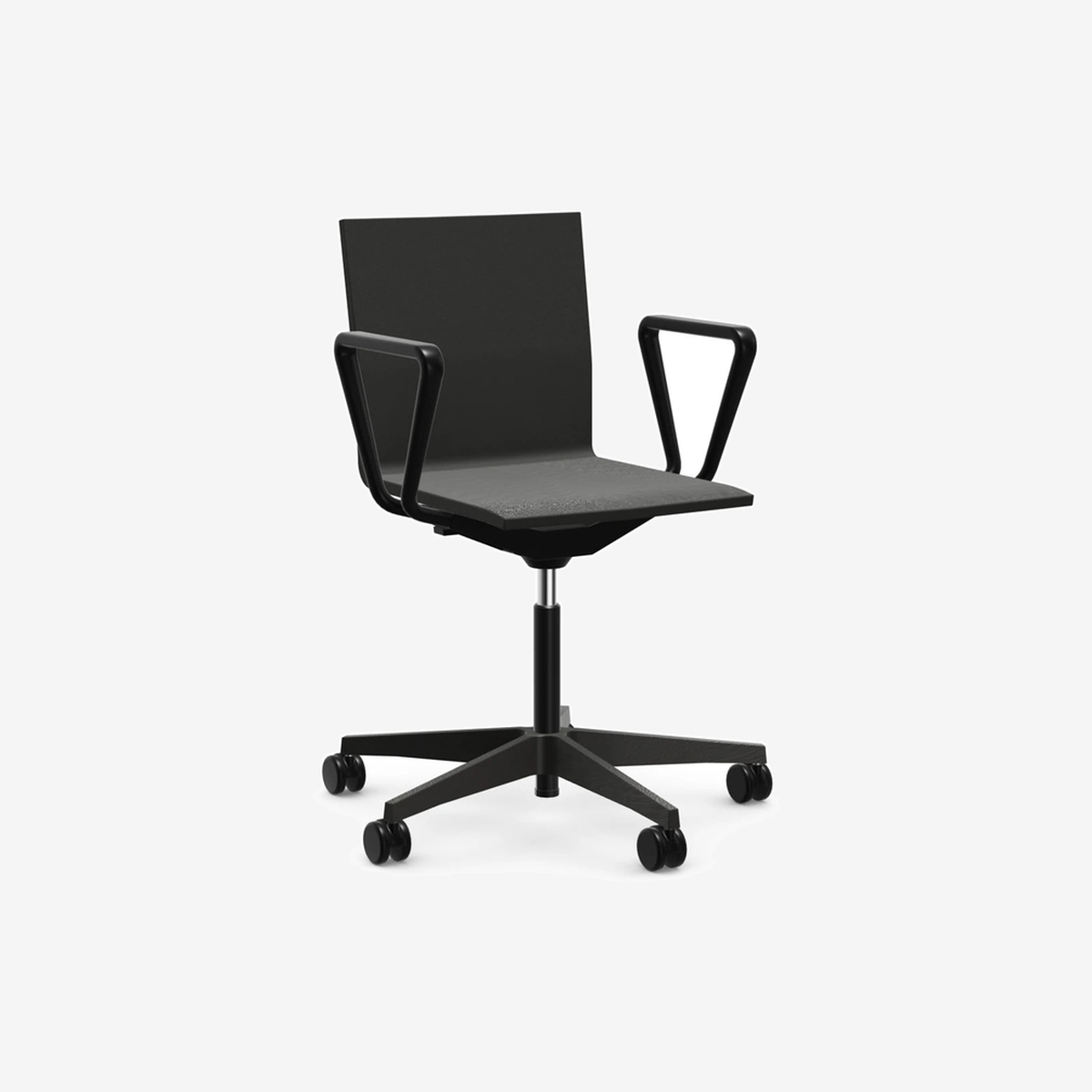 MVS 04 With Armsets On Castors Basic Dark Black