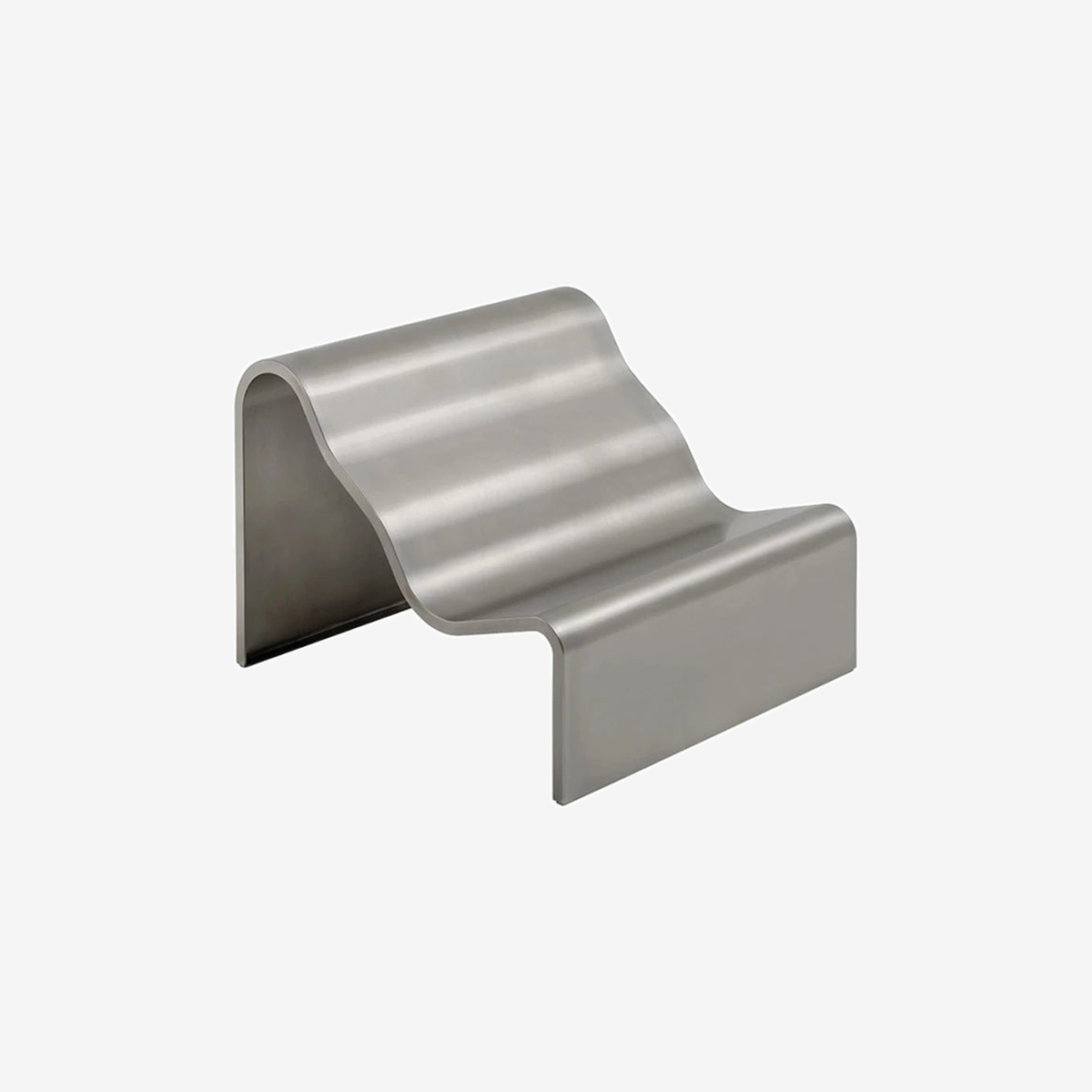 Dream View Bench Brushed Steel