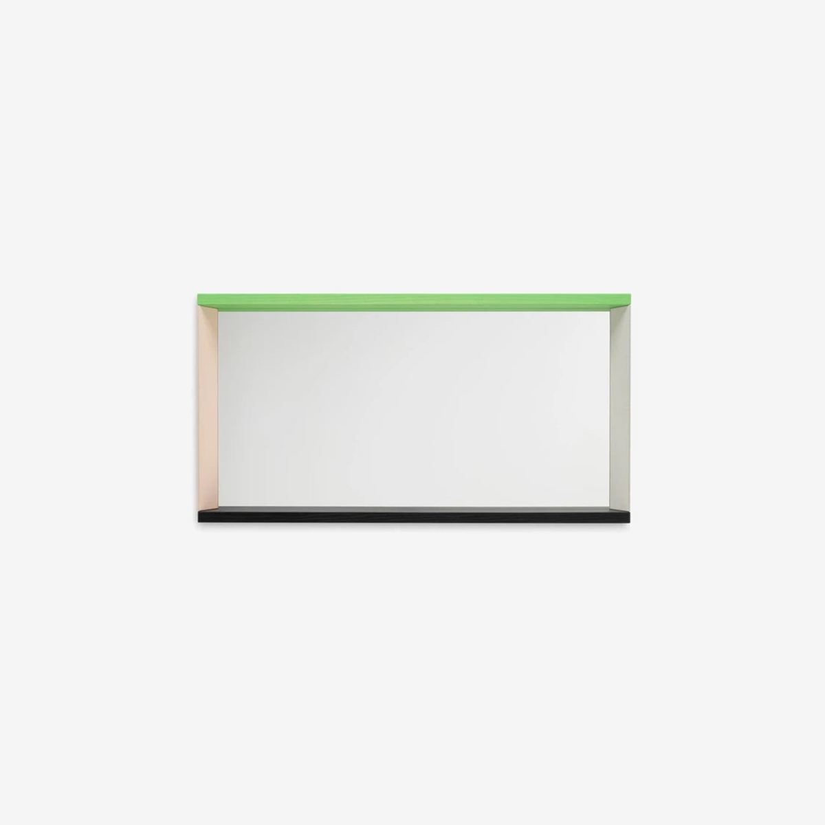 Colour Frame Mirror Medium Green Pink Full Length Mirror