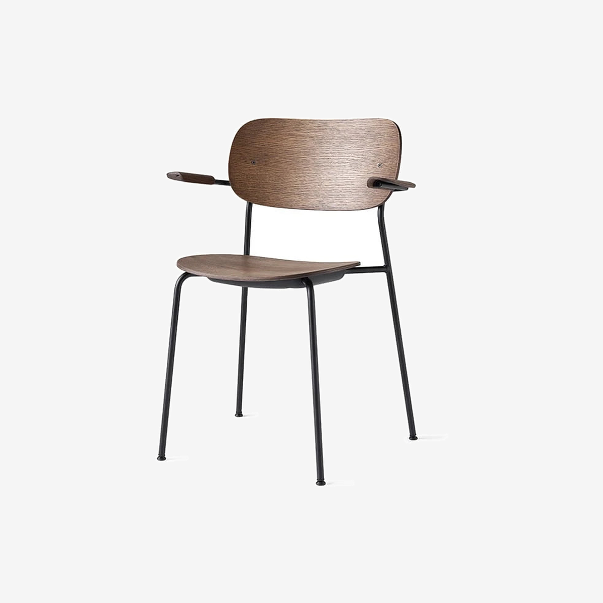 Co Armchair Black/Dark Oak