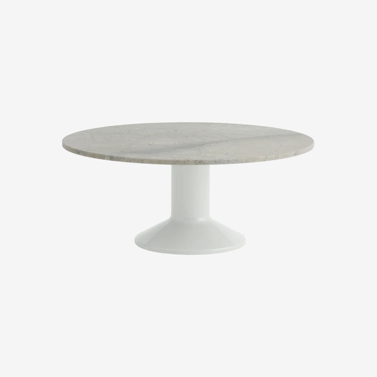 Midst Coffee Table Ø90 Grey Marble/Grey