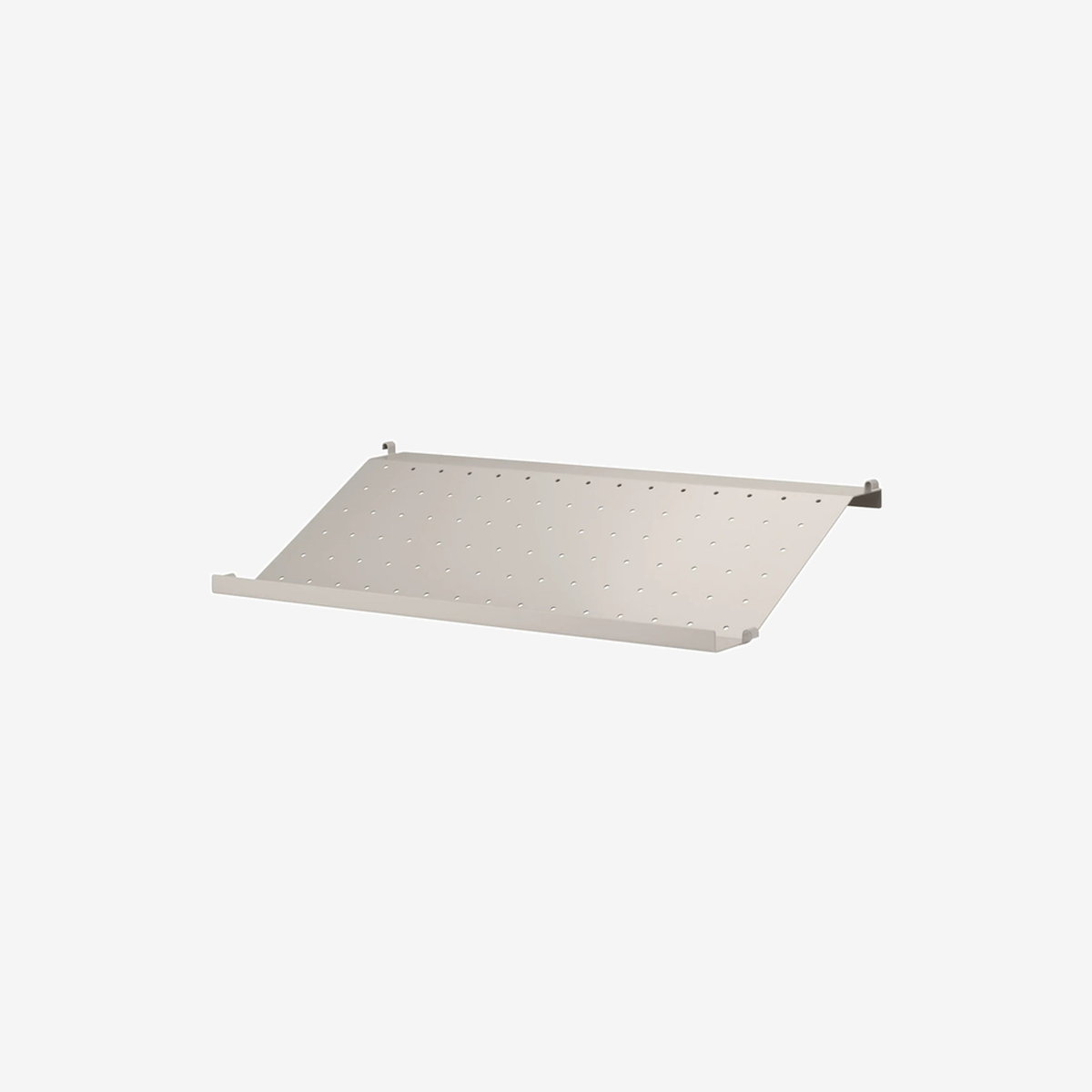 Shoe Shelf Metal Beige