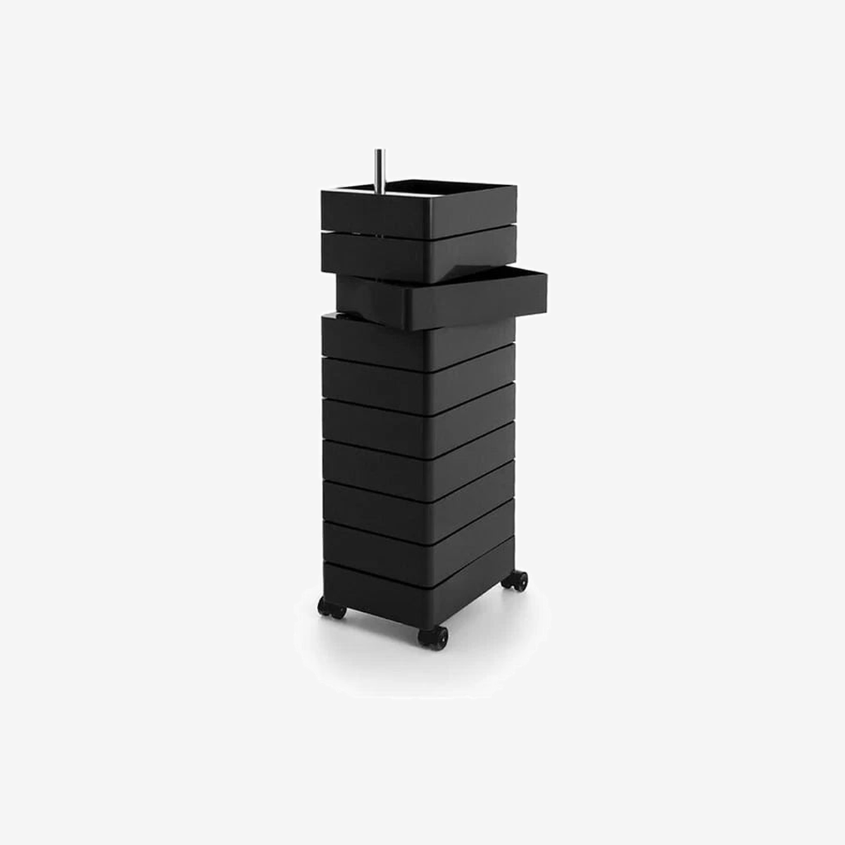 360° Container 10 Drawer (Black)