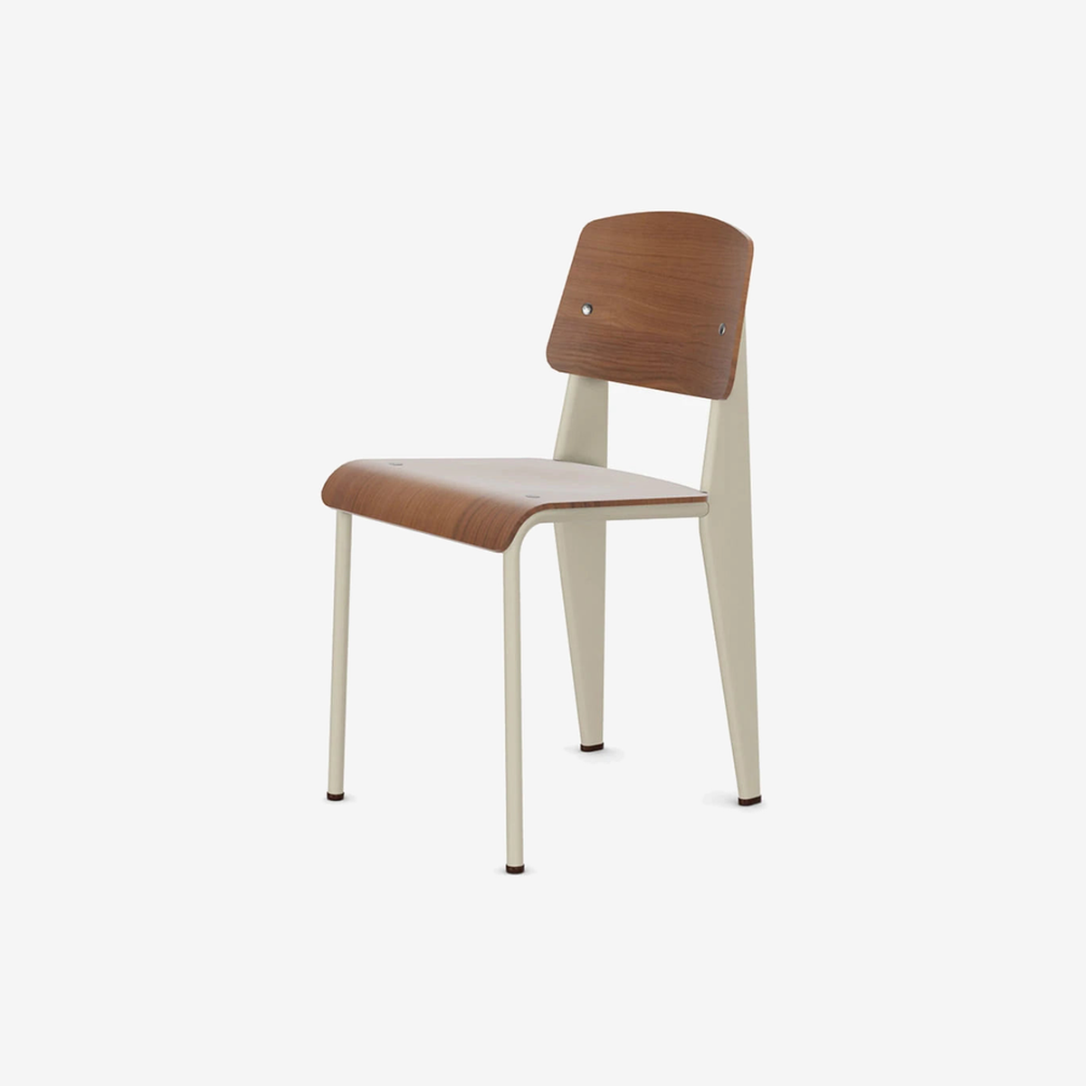 Standard Chair Black Walnut/Blanc Colombe