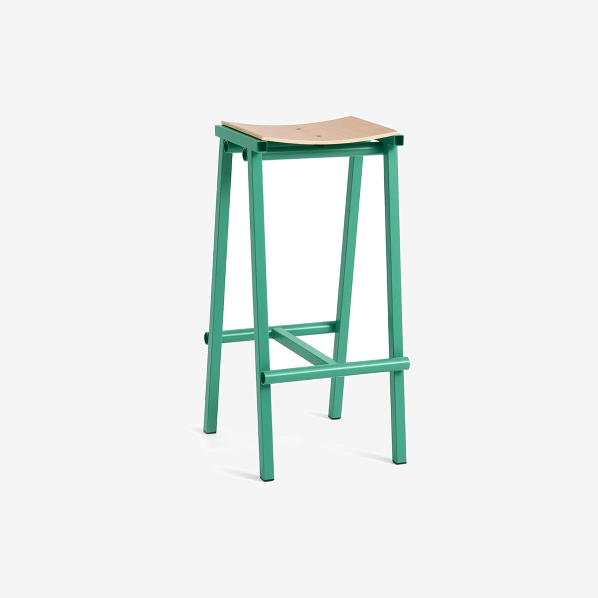 Taburete 8 Bar Stool Soft Jade-Oak 2sizes