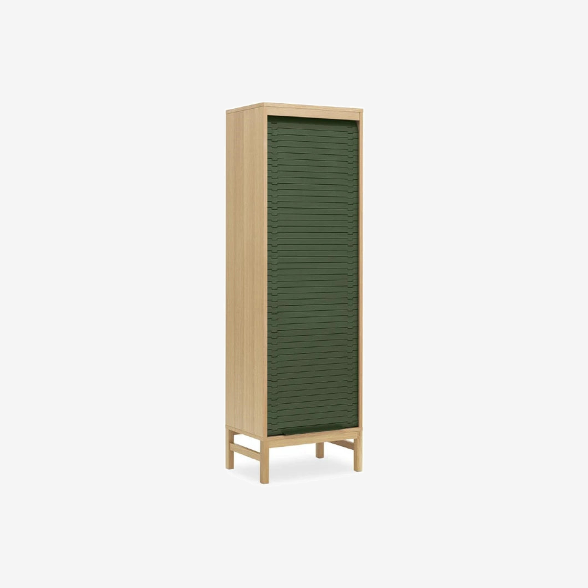 Jalousi High Dark Green 1800 550 Storage Cabinet