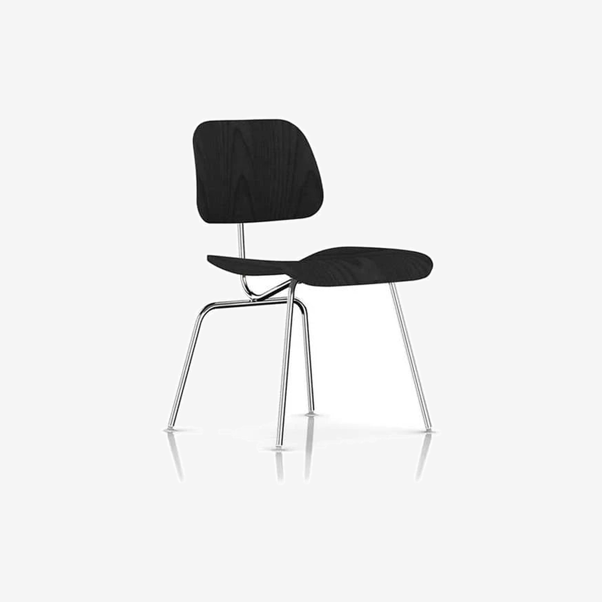 Eames Molded Plywood Dining Chair (Black)