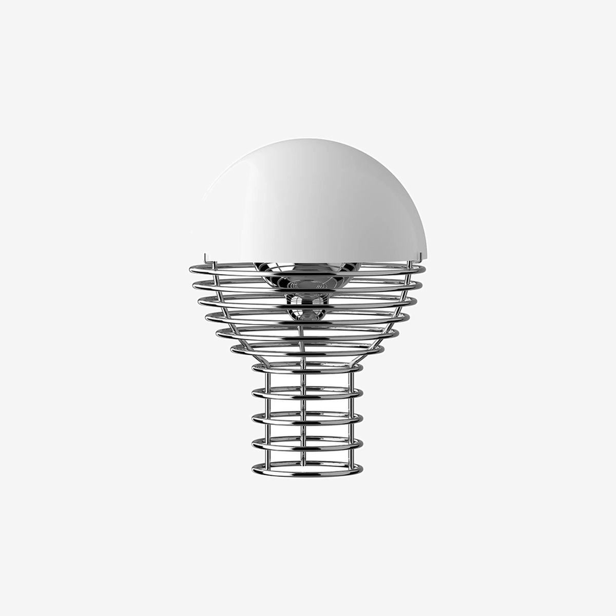 Wire Portable White