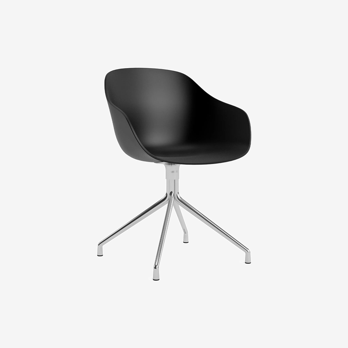 About A Chair AAC 220 Swivel Aluminium-Black