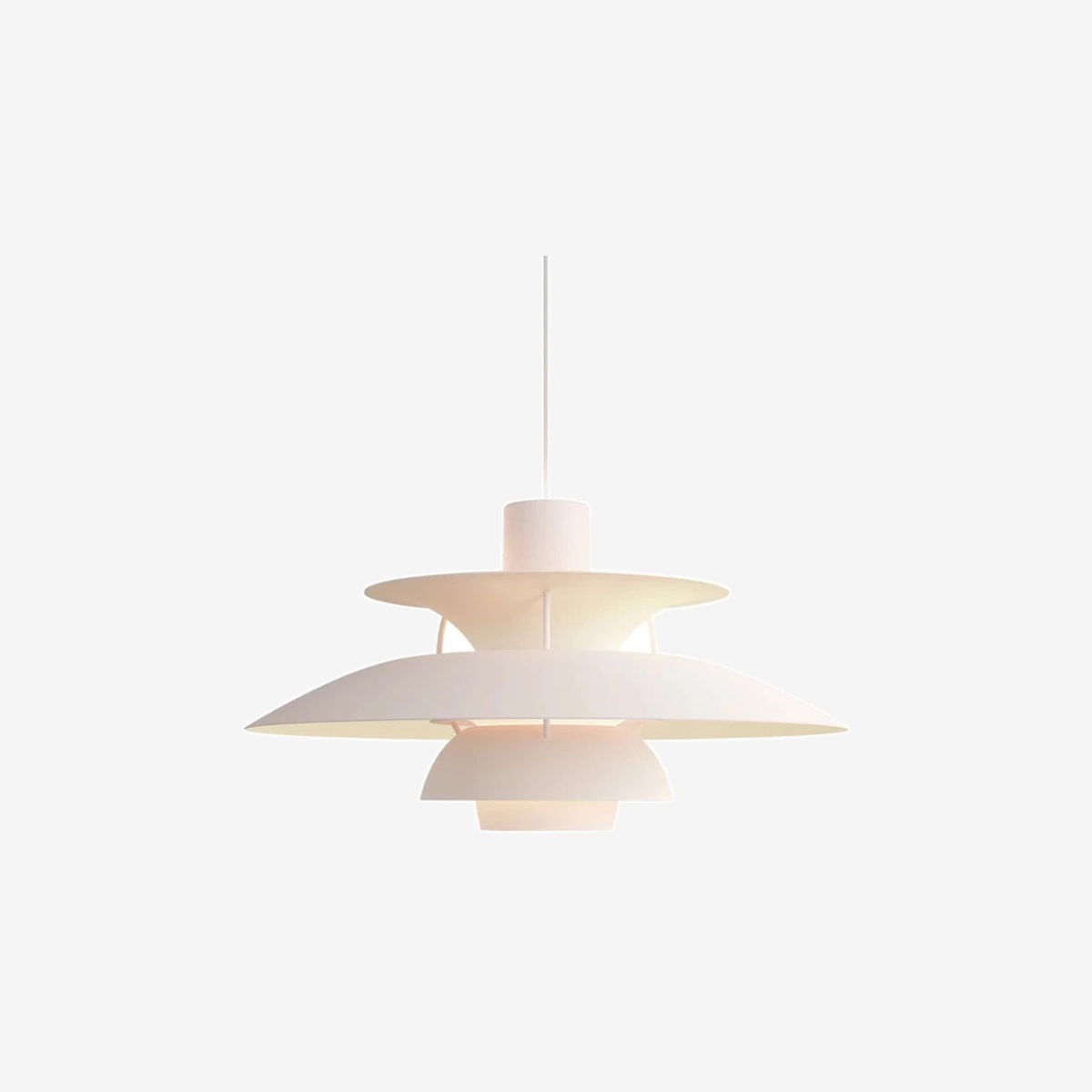 PH5 Pendant Monochrome Pale Blush
