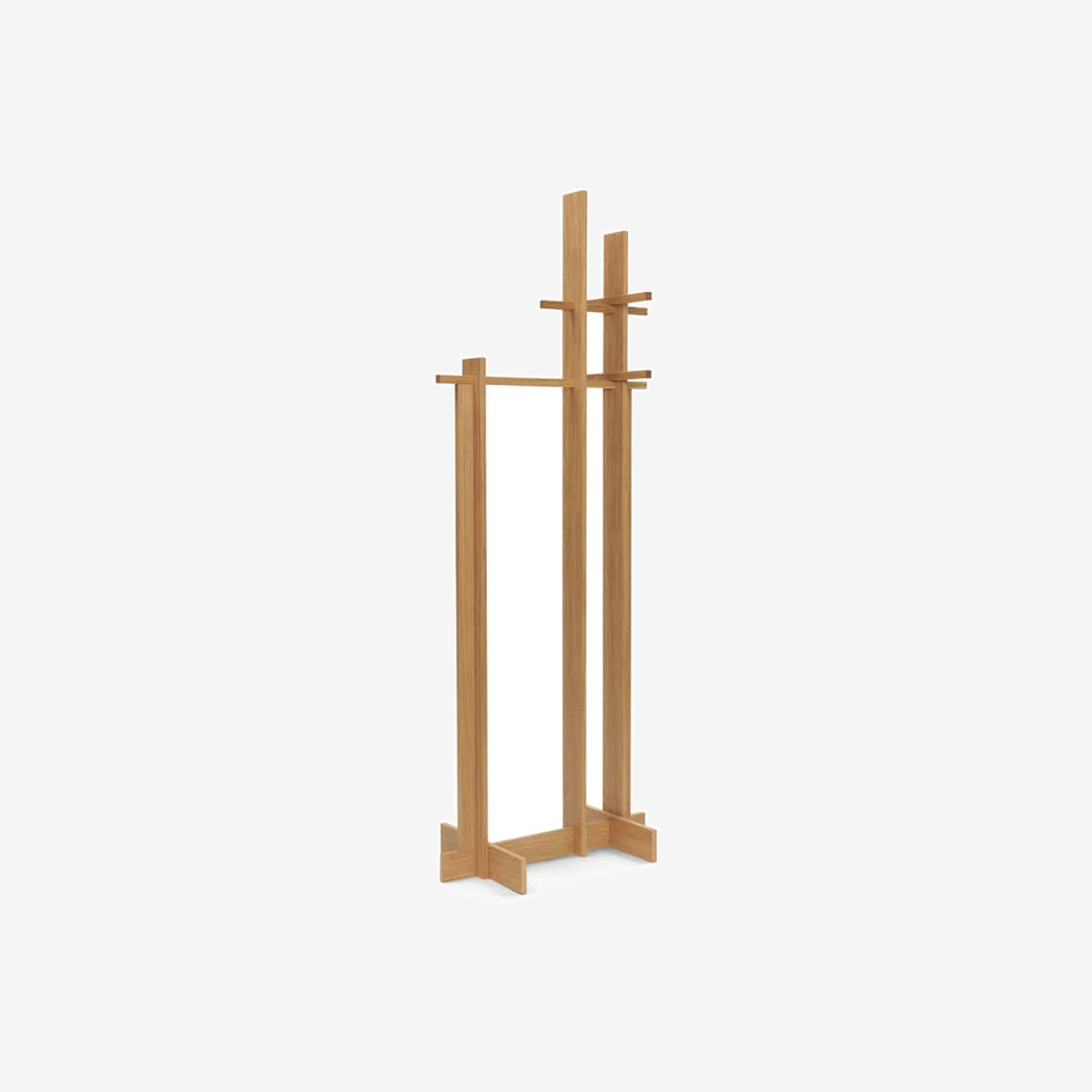 Bridge Clothes Stand Oak Oil