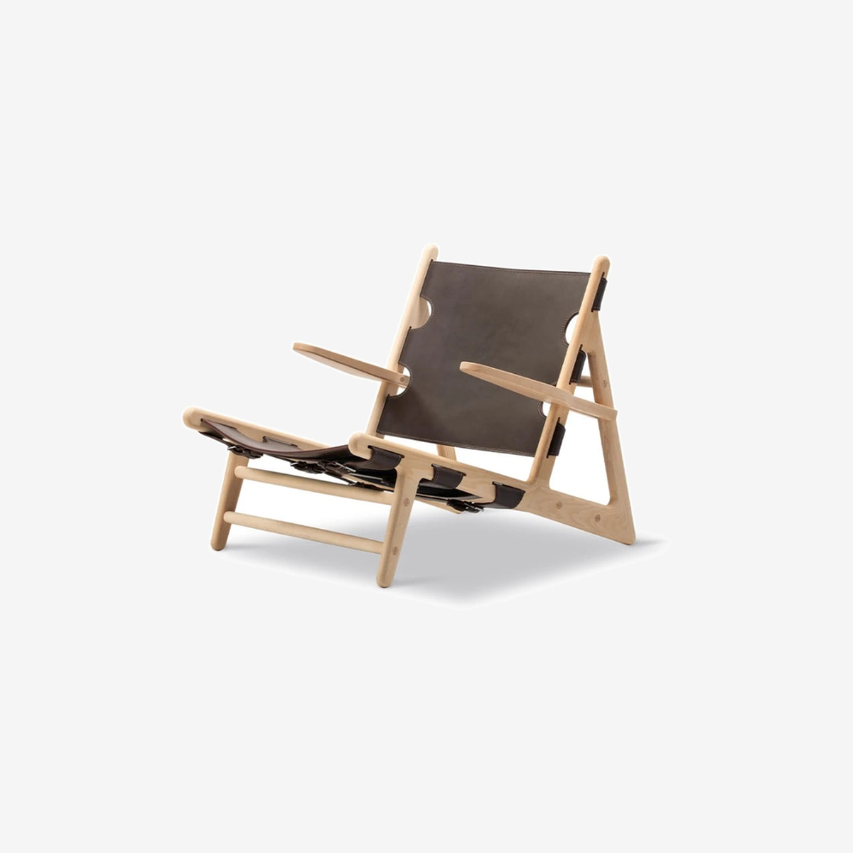 The Hunting Chair 2229 Anniversary 75 Ash Light Oil/Dark Brown