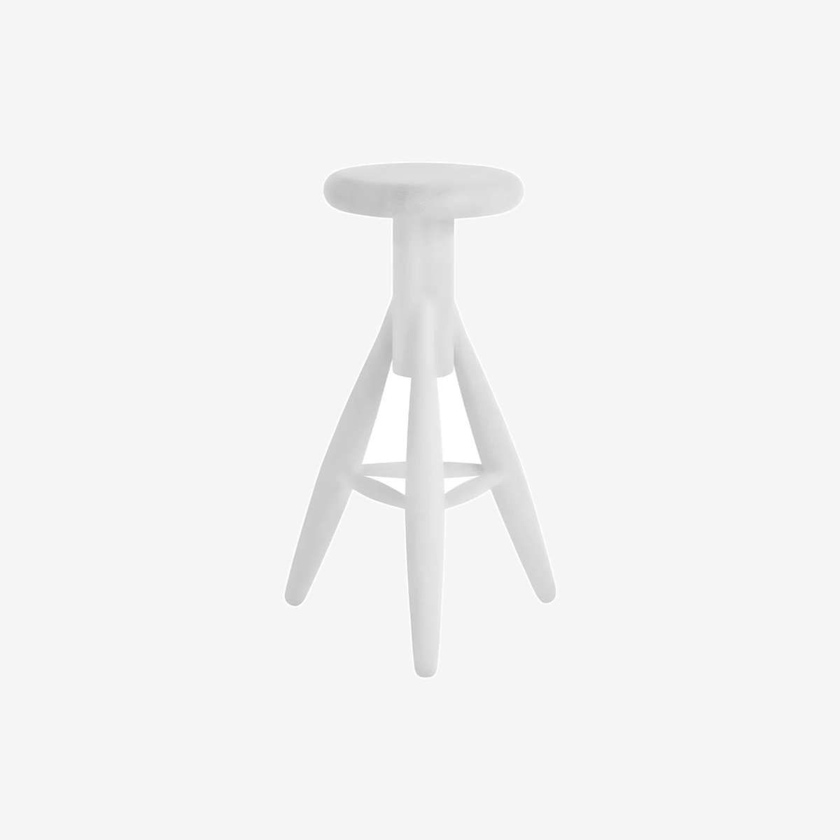 Rocket High Stool White