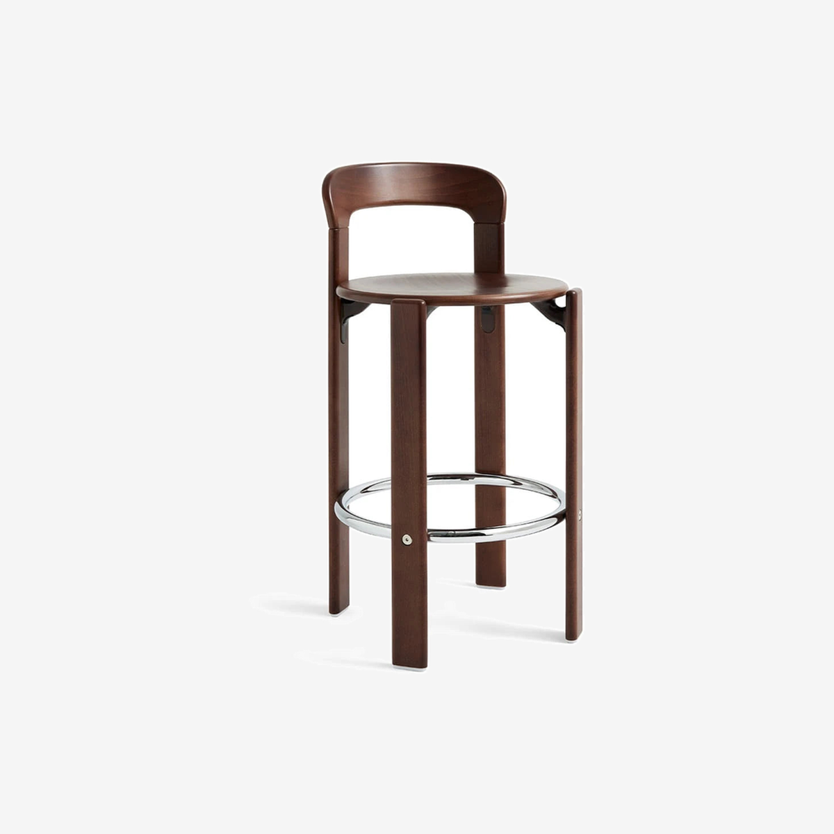 Rey Bar Stool Low Umber Brown