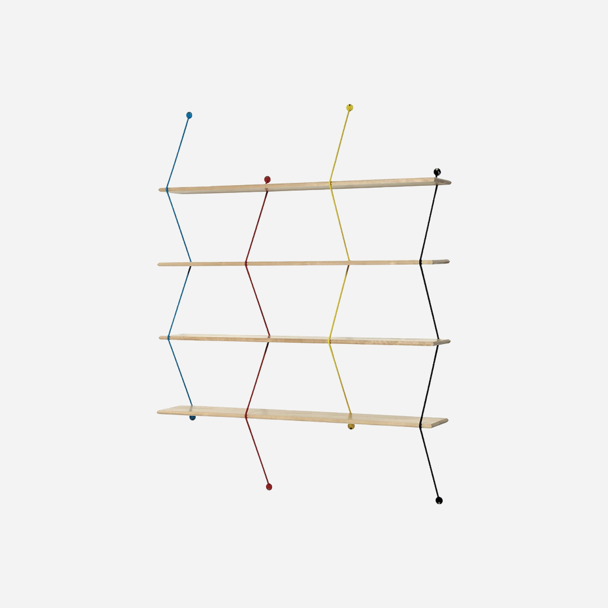 Climb Shelf 120 Beechwood/Color