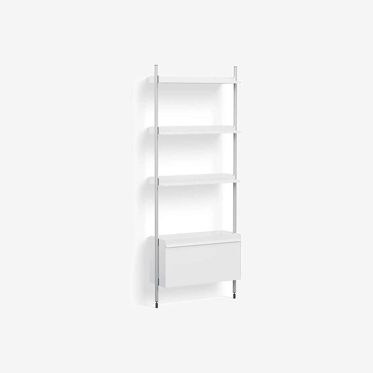 Pier System 131-1 Column White-Aluminium