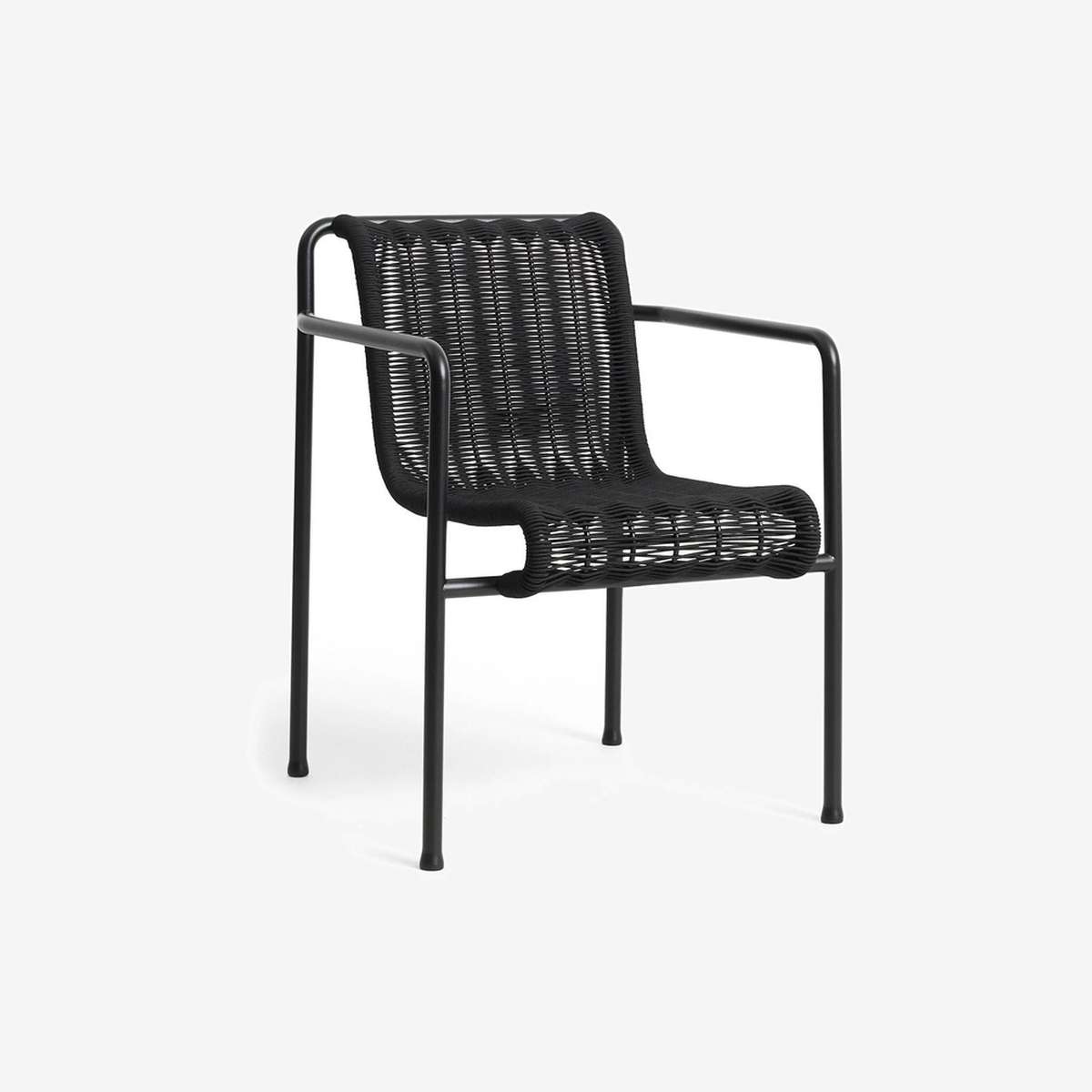 Palissade Cord Dining Armchair Anthracite