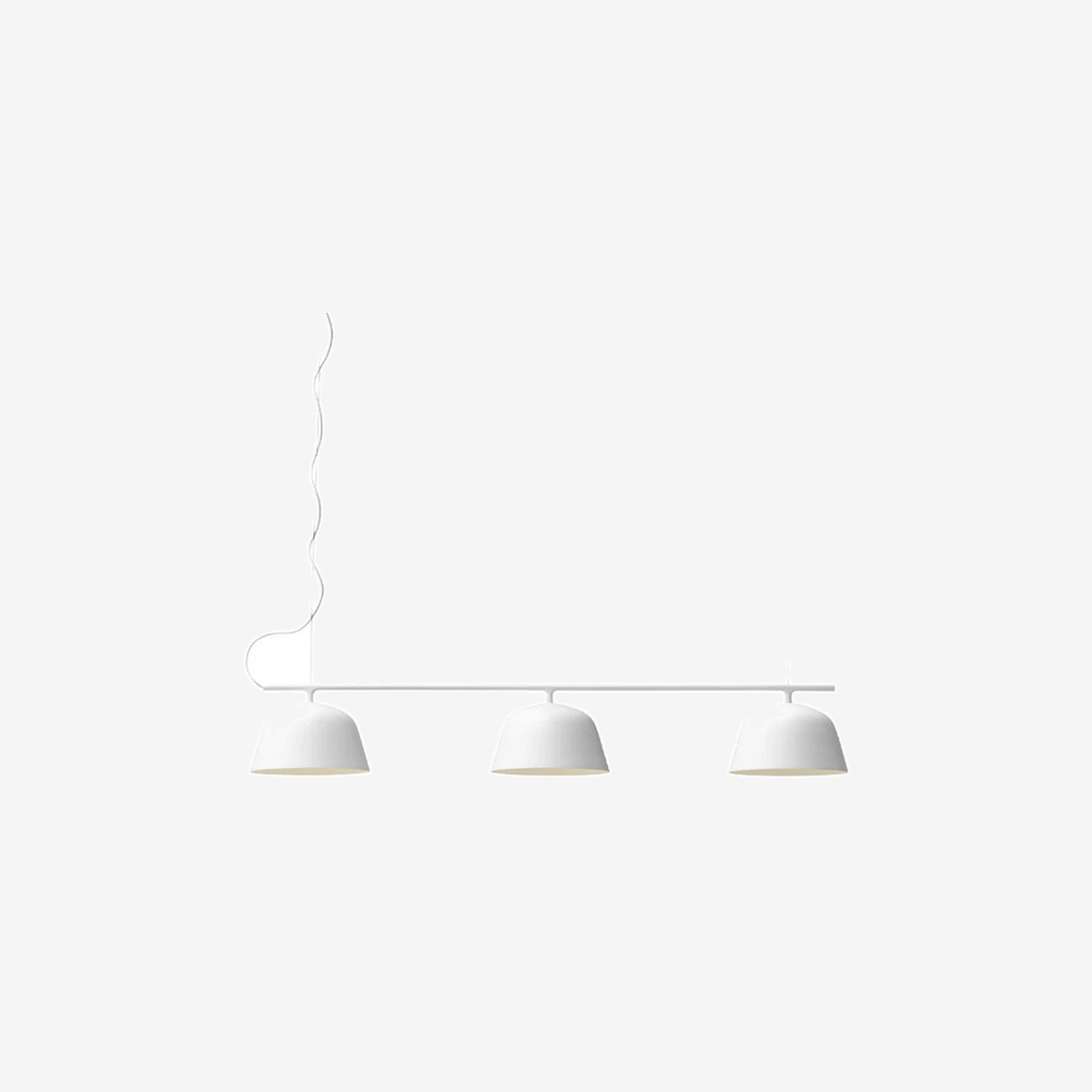 Ambit Rail Pendant Lamp White