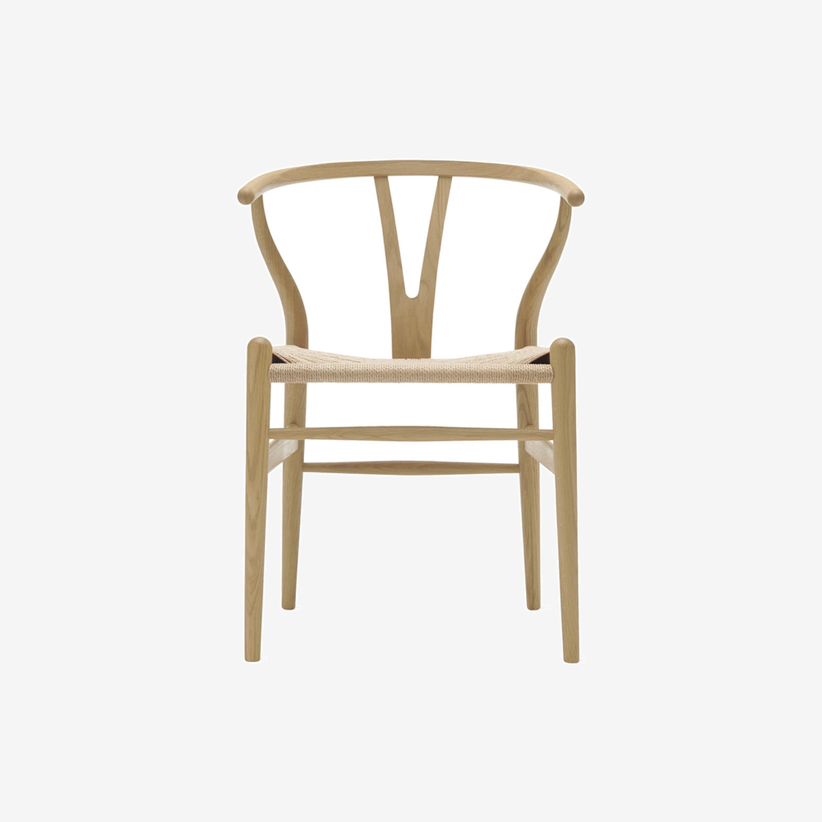 CH24 Wishbone Chair Oak Soap Natural Paper Cord