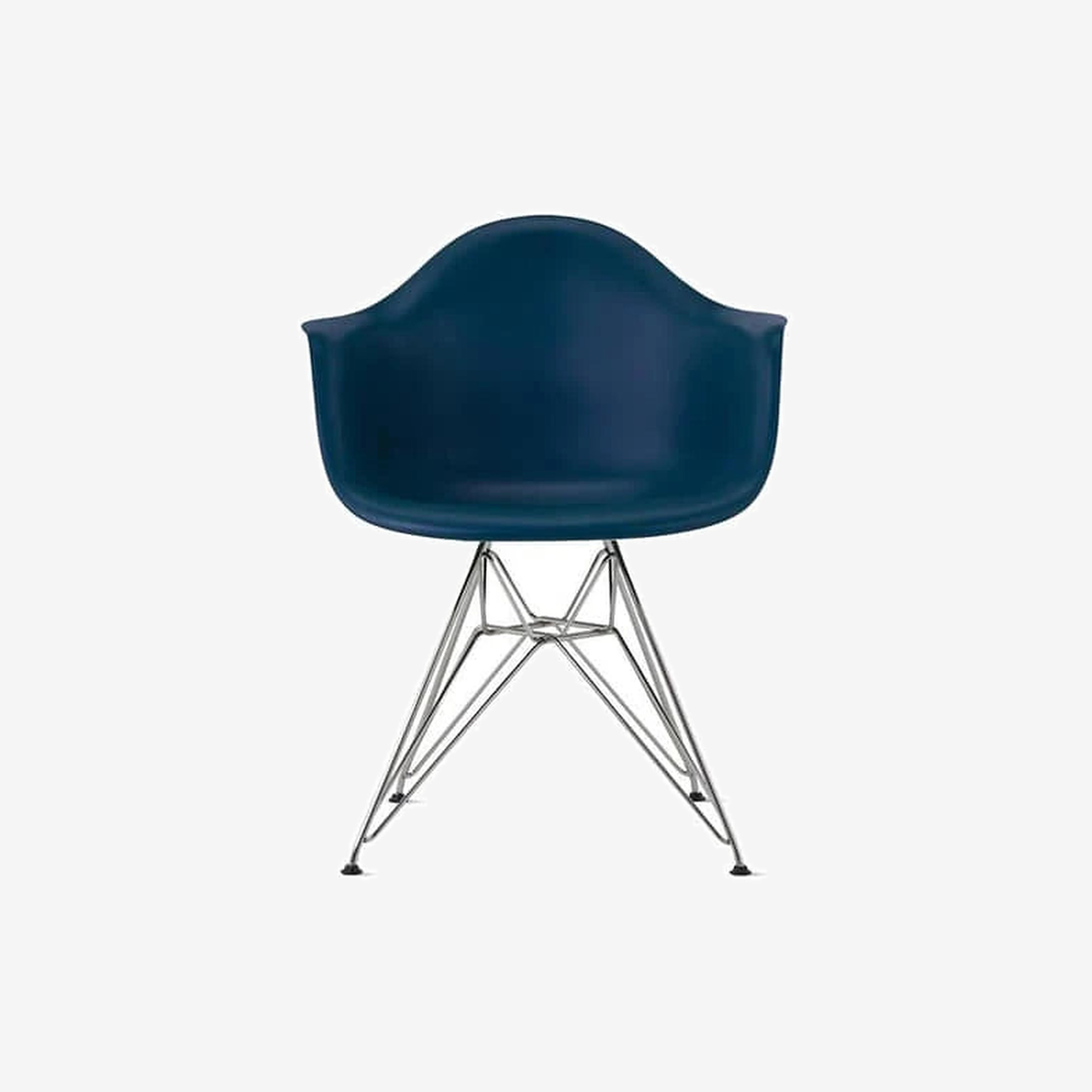 Eames Molded Plastic Armchair, Wire-Base