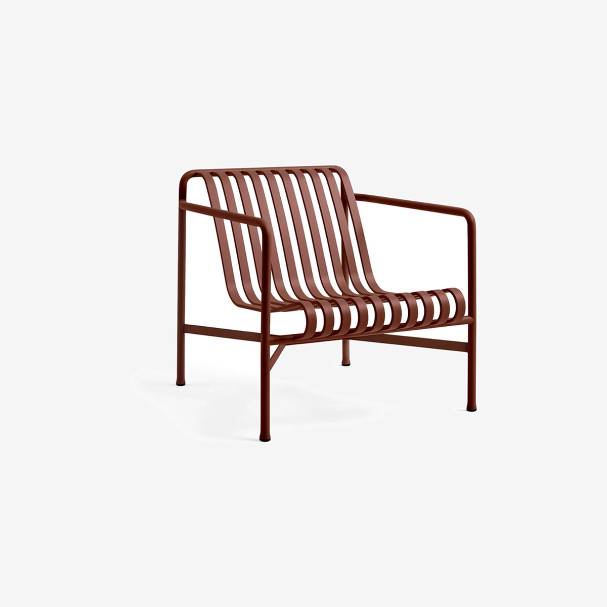Palissade Lounge Chair Low Iron Red